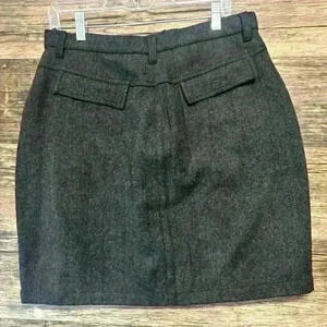 Woolrich Women’s Gray Wool Skirt Size 14